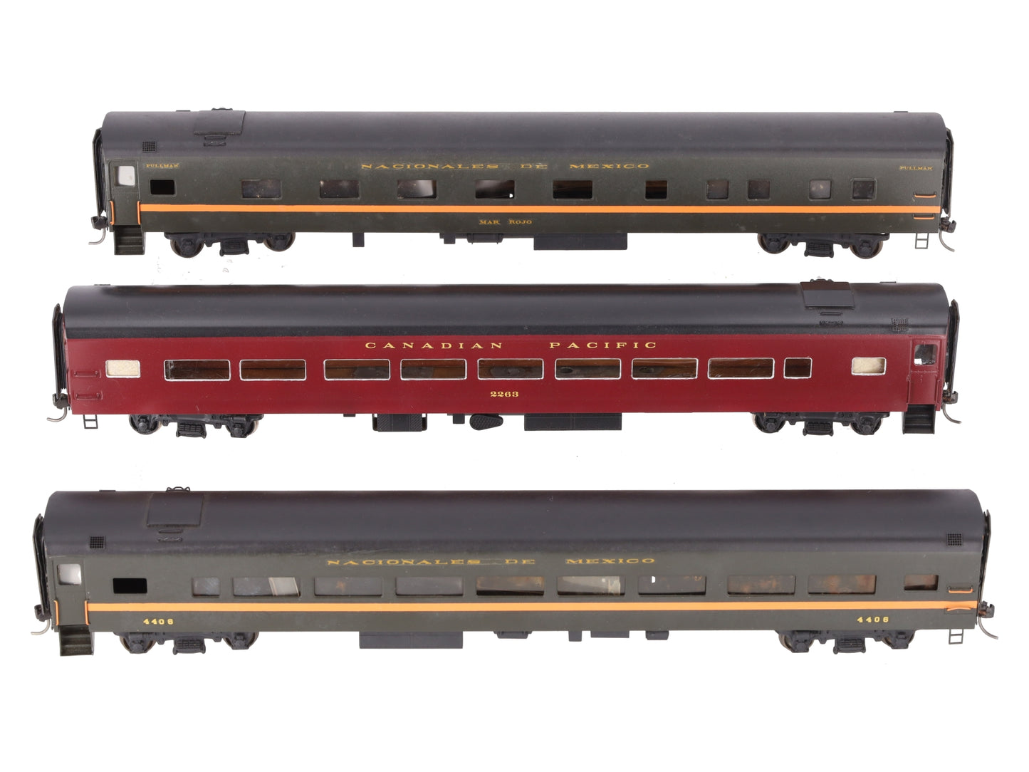 Van Hobbies HO BRASS Steel Lightweight Passenger Cars [3] VG