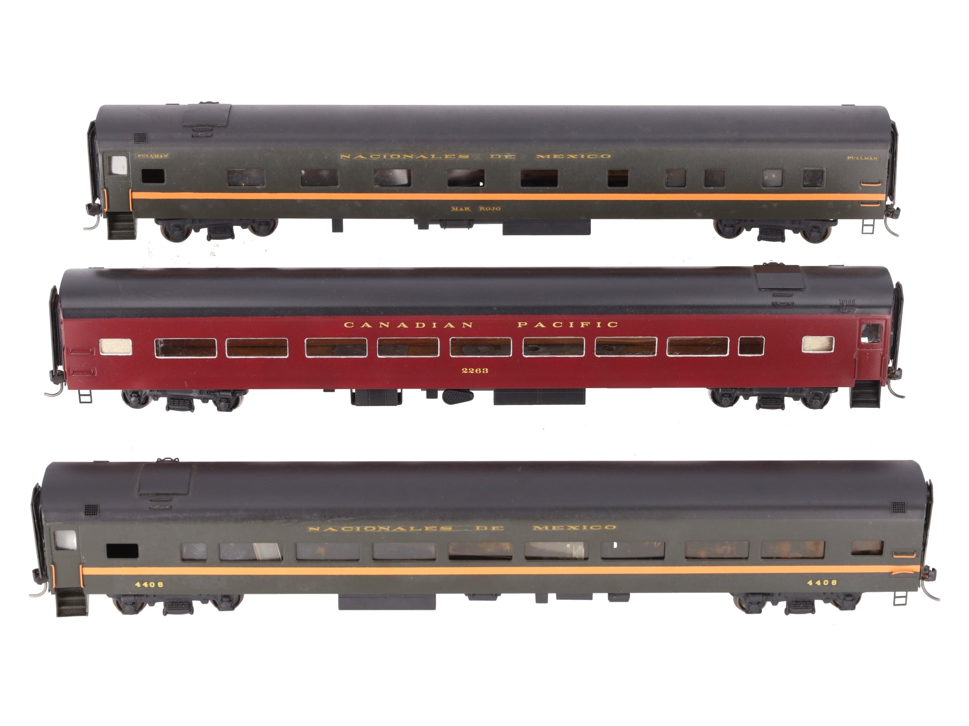 Van Hobbies HO BRASS Steel Lightweight Passenger Cars [3] VG