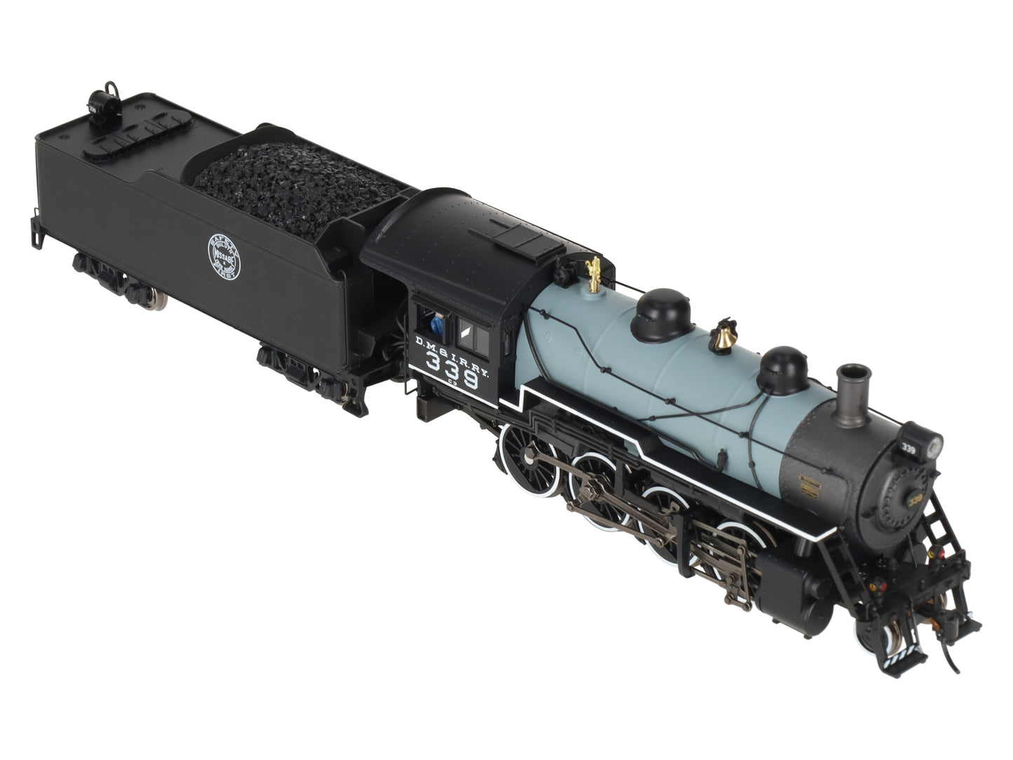 Broadway Limited 6344 HO DMIR 2-8-0 Consolidation Steam Loco #339 w/DCC&Sound LN/Box