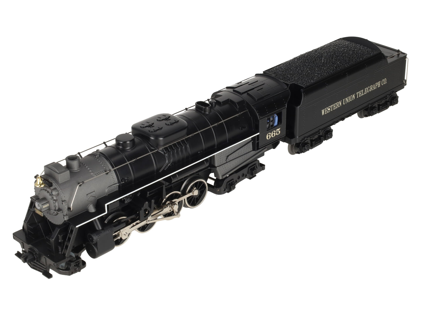 Lionel 6-28665 O Gauge Western Union 2-8-4 Steam Locomotive #665 EX/Box