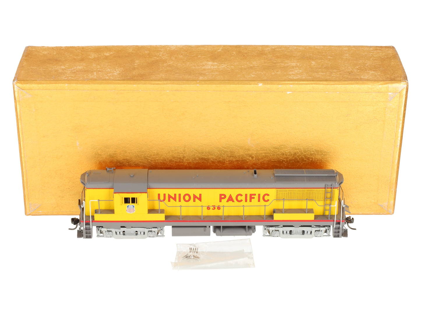 Oriental Limited HO BRASS Union Pacific GE U25B 2500HP Diesel Locomotive #636 EX/Box