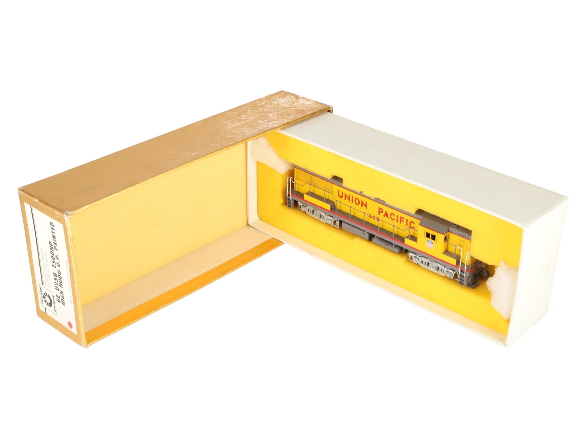 Oriental Limited HO BRASS Union Pacific GE U25B 2500HP Diesel Locomotive #632 EX/Box