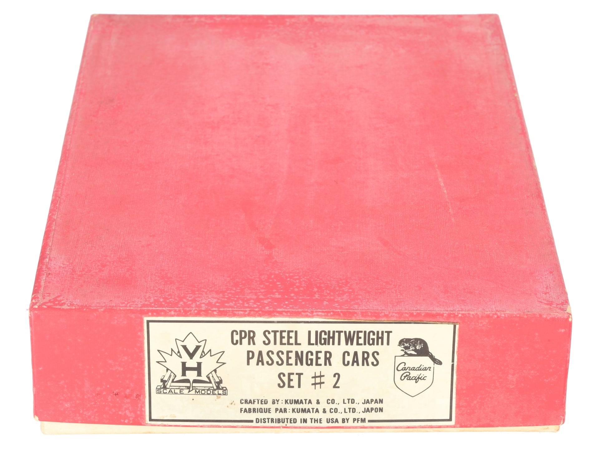 Van Hobbies HO BRASS CPR Steel Lightweight Passenger Cars Set - Set #2 EX/Box