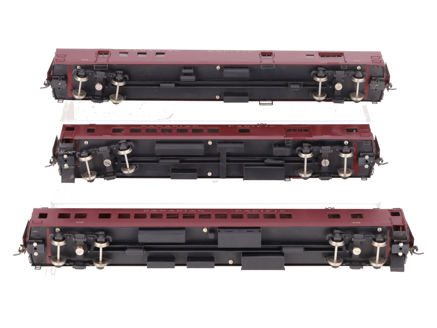 Van Hobbies HO BRASS CPR Steel Lightweight Passenger Cars Set - Set #2 EX/Box