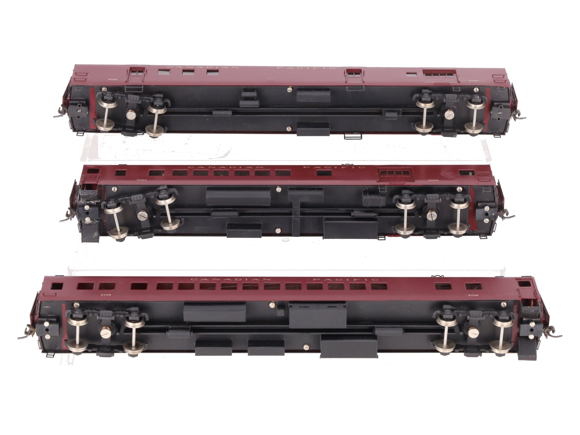 Van Hobbies HO BRASS CPR Steel Lightweight Passenger Cars Set - Set #2 EX/Box