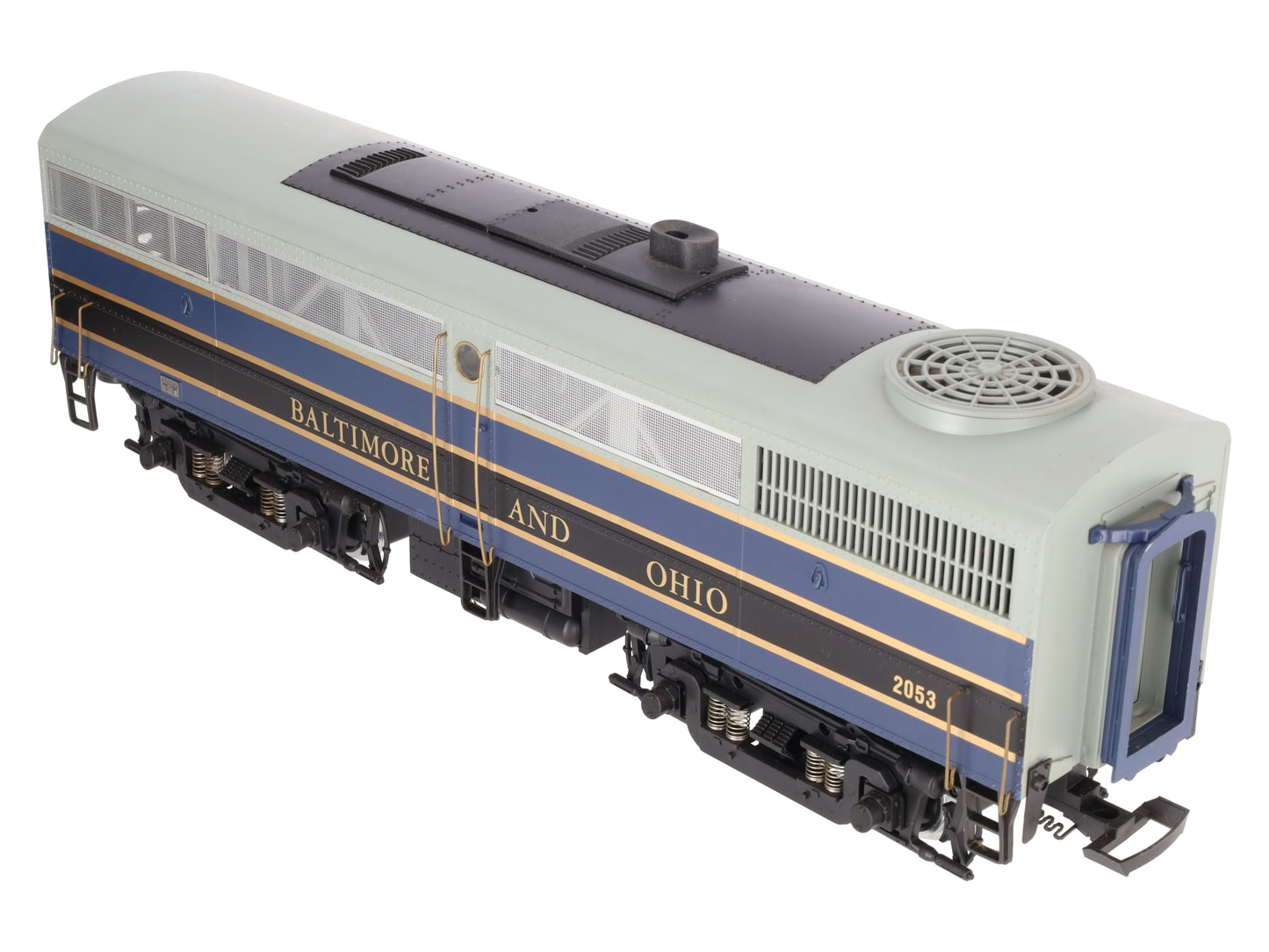 Aristo-Craft 22053 G Scale Baltimore and Ohio Alco FB-1 Powered Diesel B Unit VG