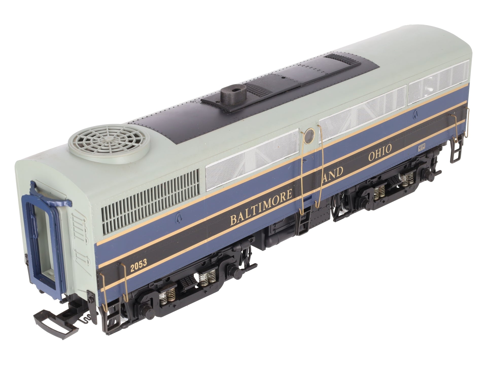 Aristo-Craft 22053 G Scale Baltimore and Ohio Alco FB-1 Powered Diesel B Unit VG