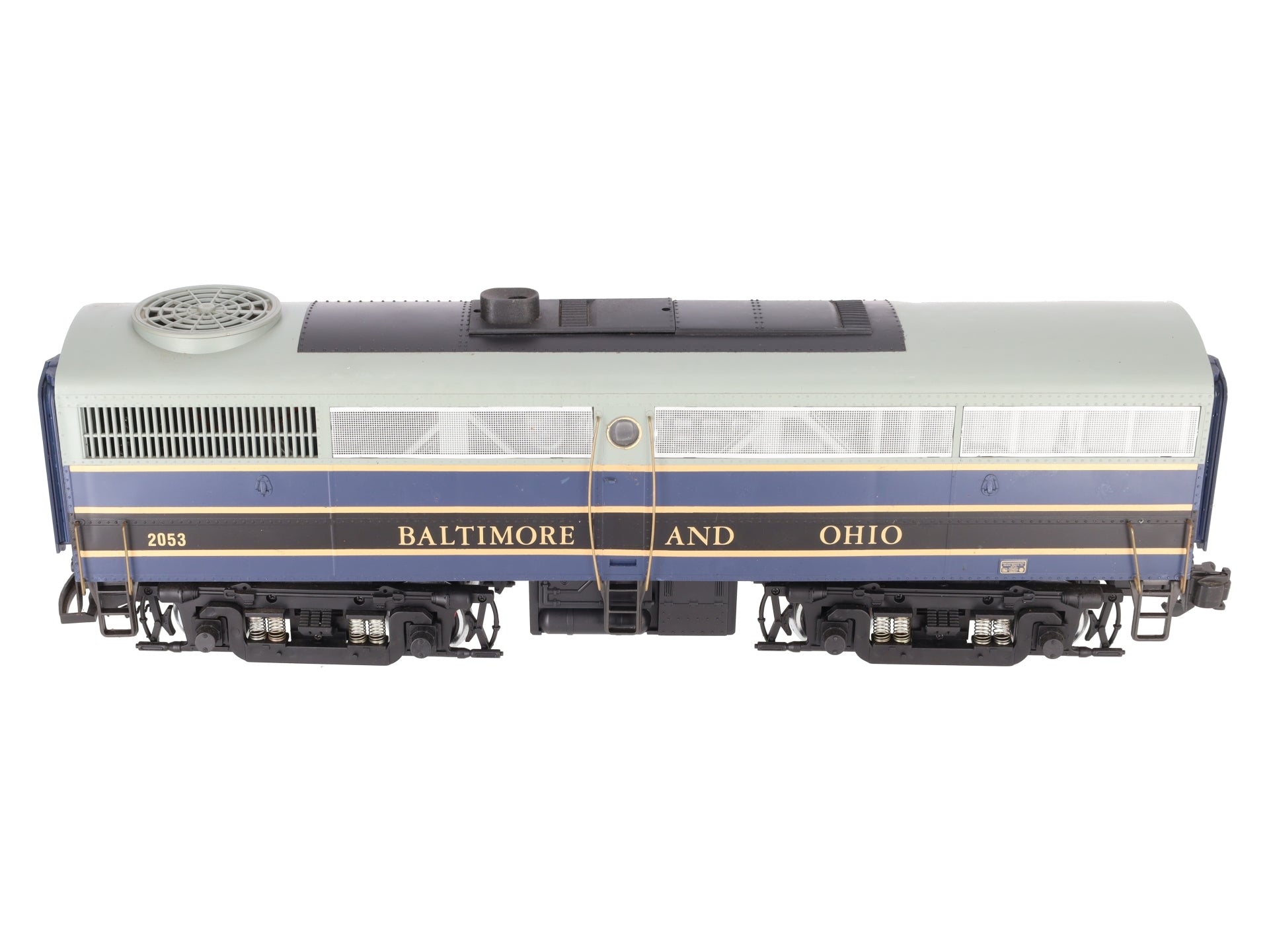 Aristo-Craft 22053 G Scale Baltimore and Ohio Alco FB-1 Powered Diesel B Unit VG