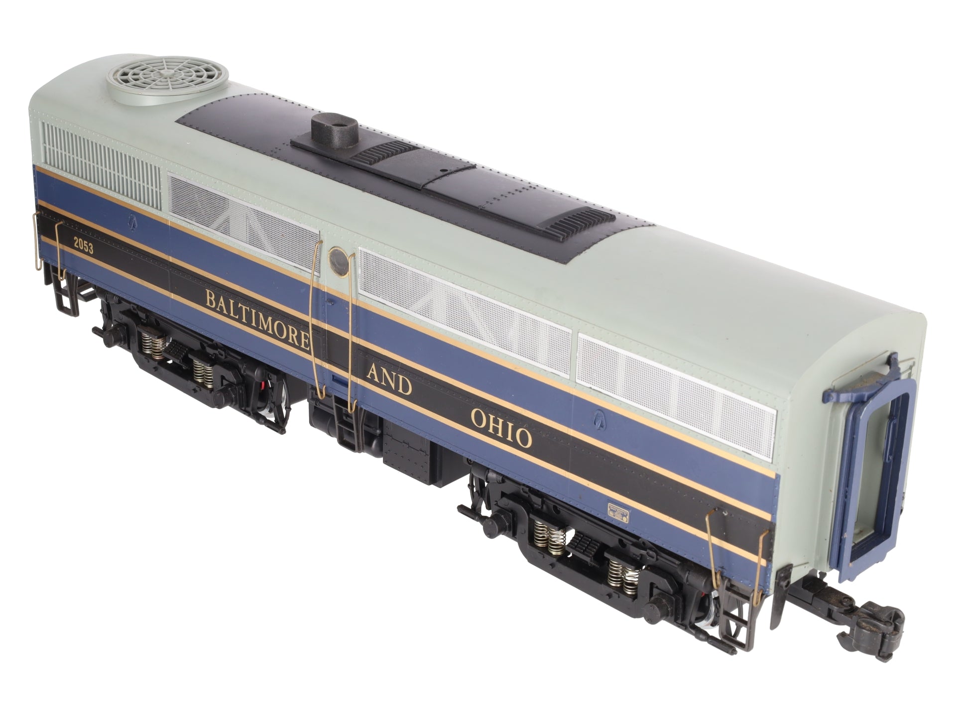 Aristo-Craft 22053 G Scale Baltimore and Ohio Alco FB-1 Powered Diesel B Unit VG