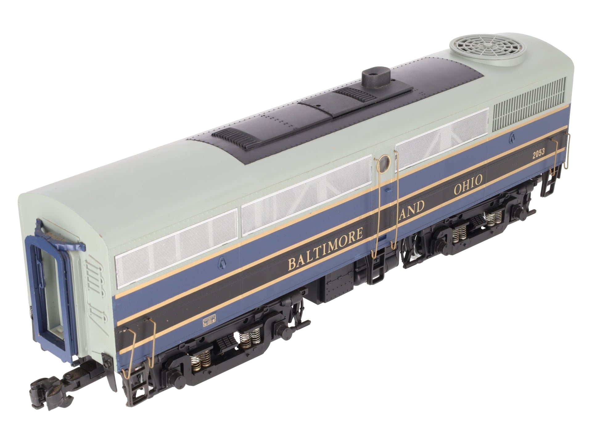 Aristo-Craft 22053 G Scale Baltimore and Ohio Alco FB-1 Powered Diesel B Unit VG