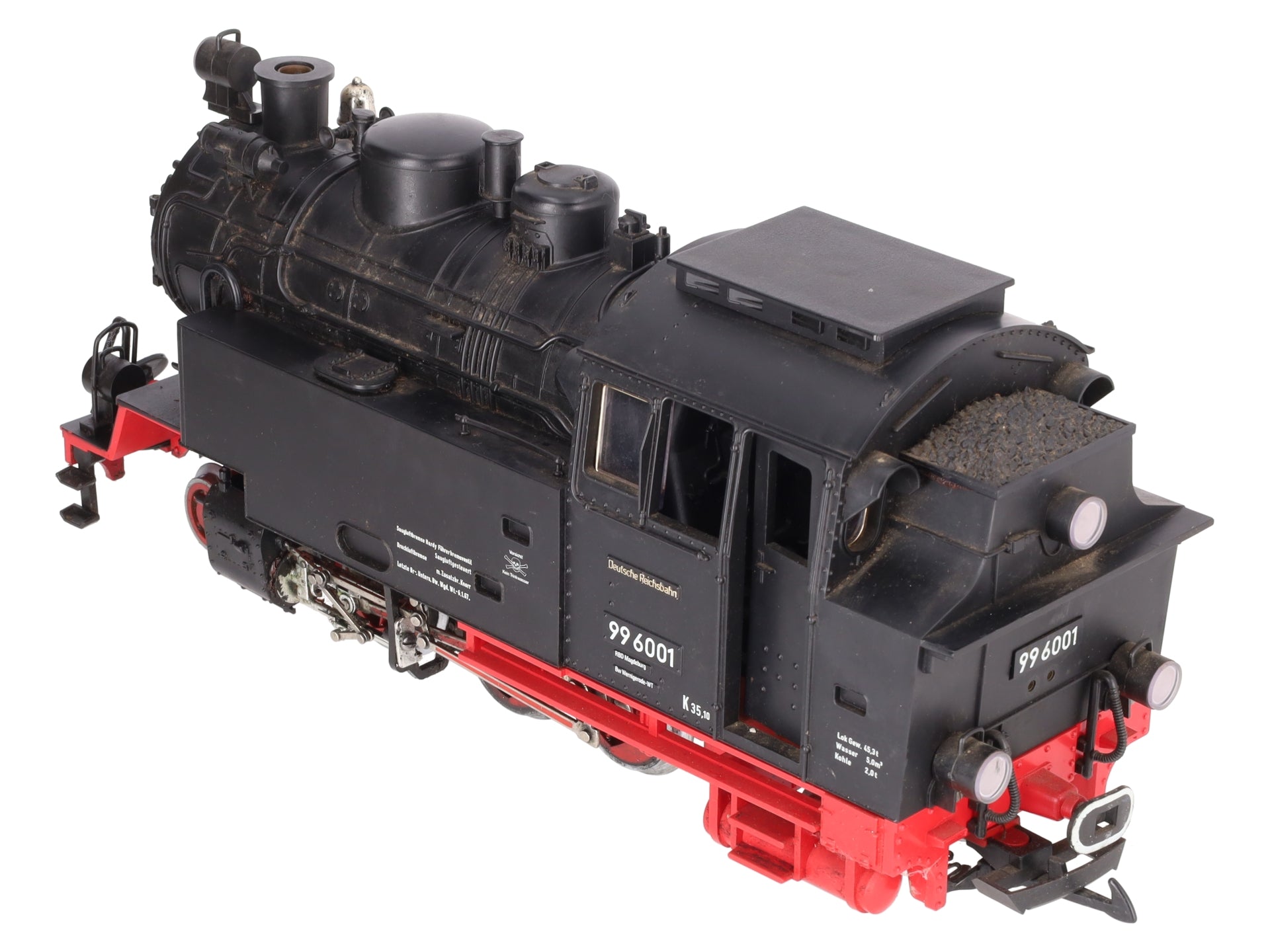 LGB 2080 G Scale Deutsche Reichsbahn 2-6-2 Steam Locomotive #996001 VG