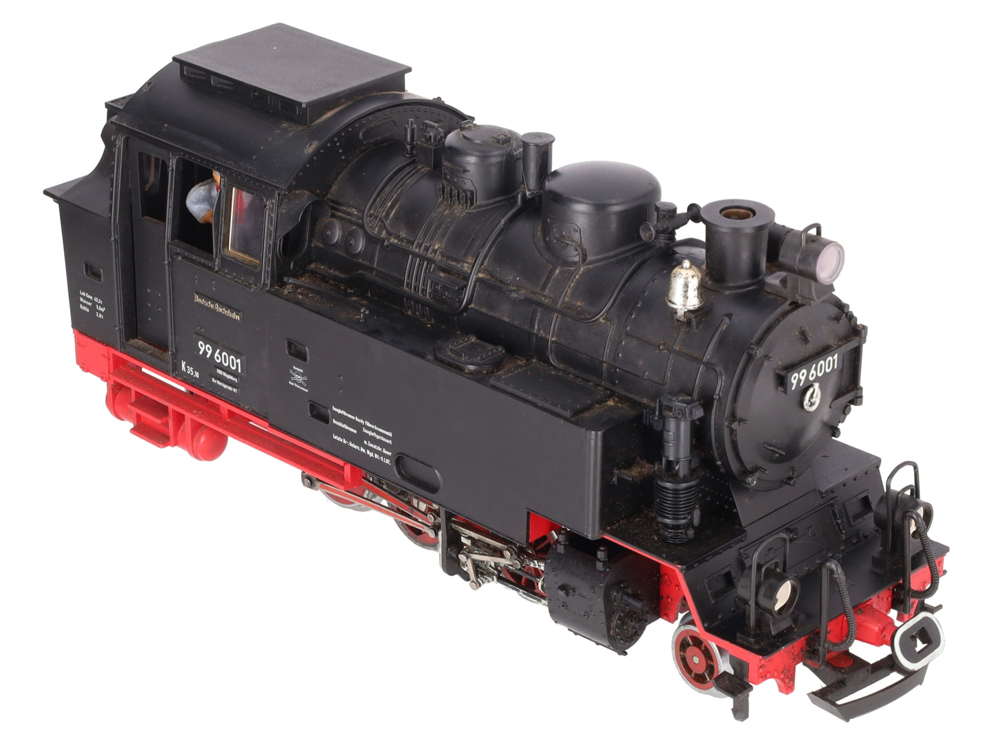 LGB 2080 G Scale Deutsche Reichsbahn 2-6-2 Steam Locomotive #996001 VG