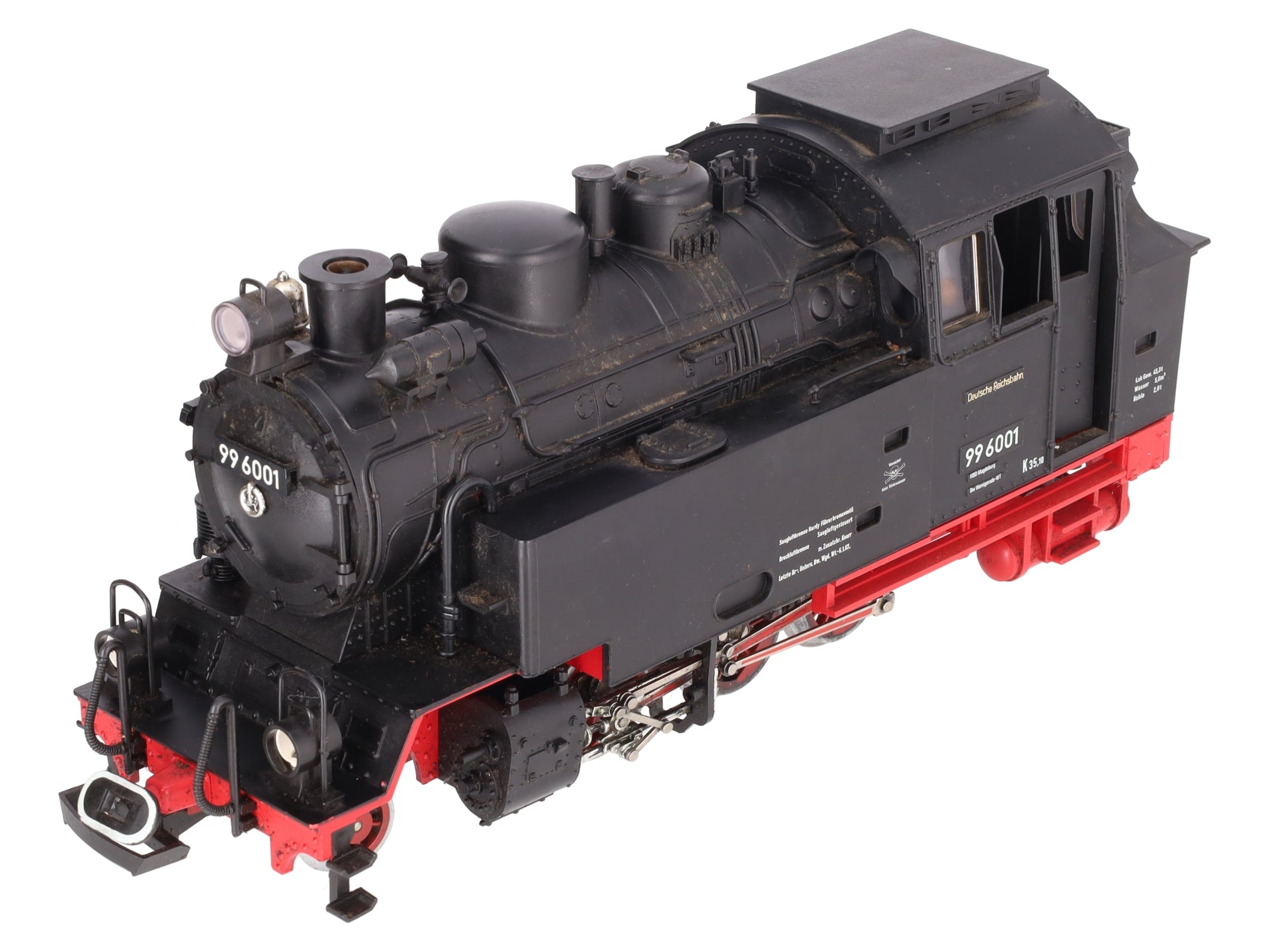 LGB 2080 G Scale Deutsche Reichsbahn 2-6-2 Steam Locomotive #996001 VG