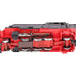 LGB 2080 G Scale Deutsche Reichsbahn 2-6-2 Steam Locomotive #996001 VG