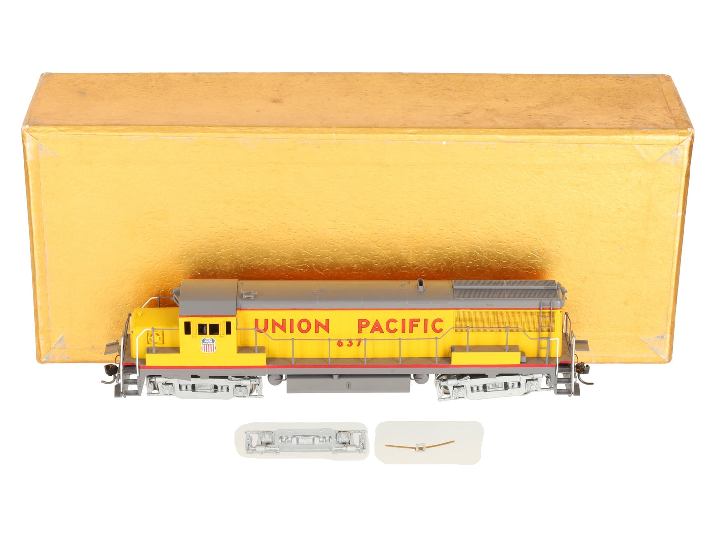 Oriental Limited HO BRASS Union Pacific GE U25B 2500HP Low Hood Diesel Loco #637 EX/Box
