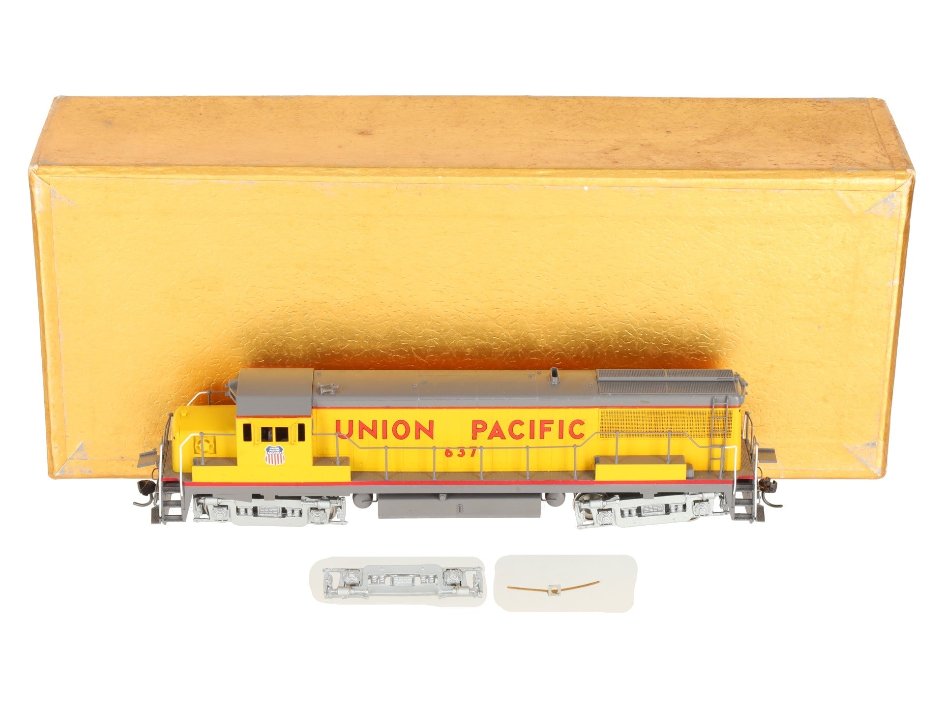 Oriental Limited HO BRASS Union Pacific GE U25B 2500HP Low Hood Diesel Loco #637 EX/Box