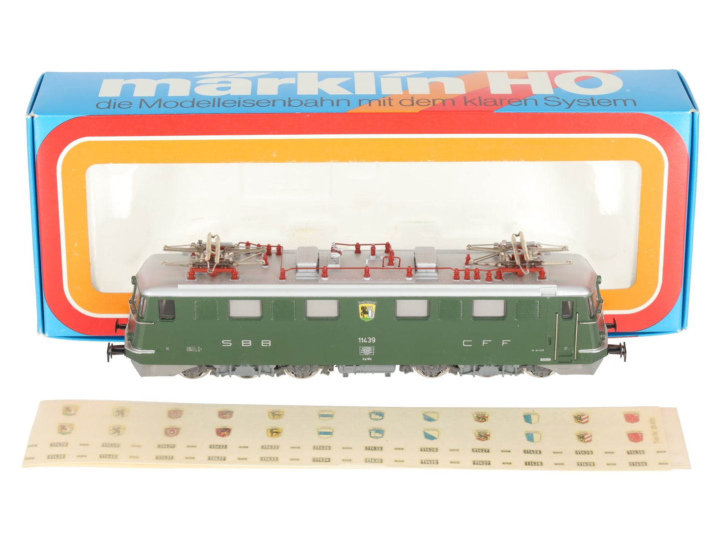 Marklin 3350 SBB CFF BR Ae 6/6 Analogue Electric Locomotive EX/Box