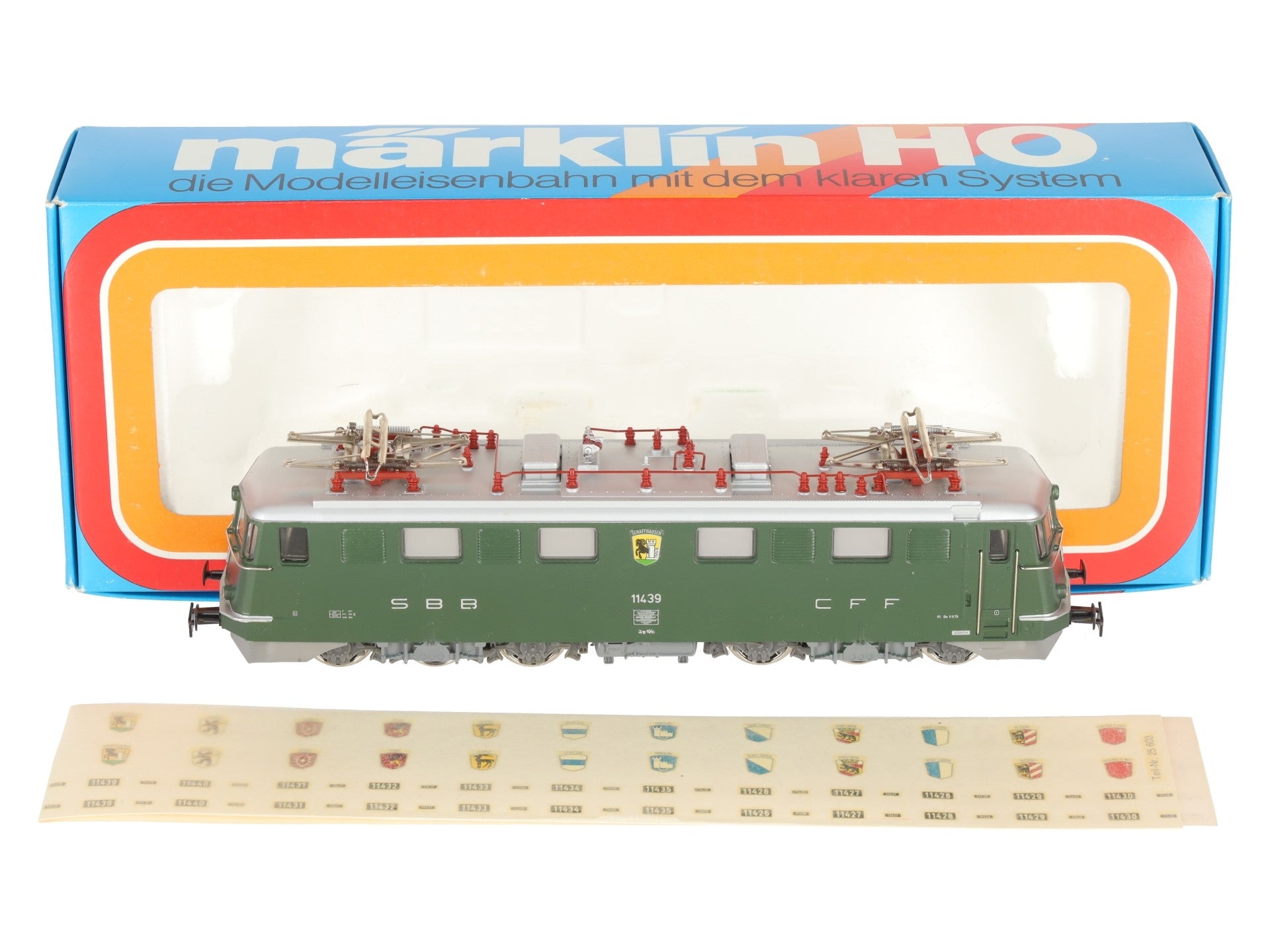 Marklin 3350 SBB CFF BR Ae 6/6 Analogue Electric Locomotive EX/Box