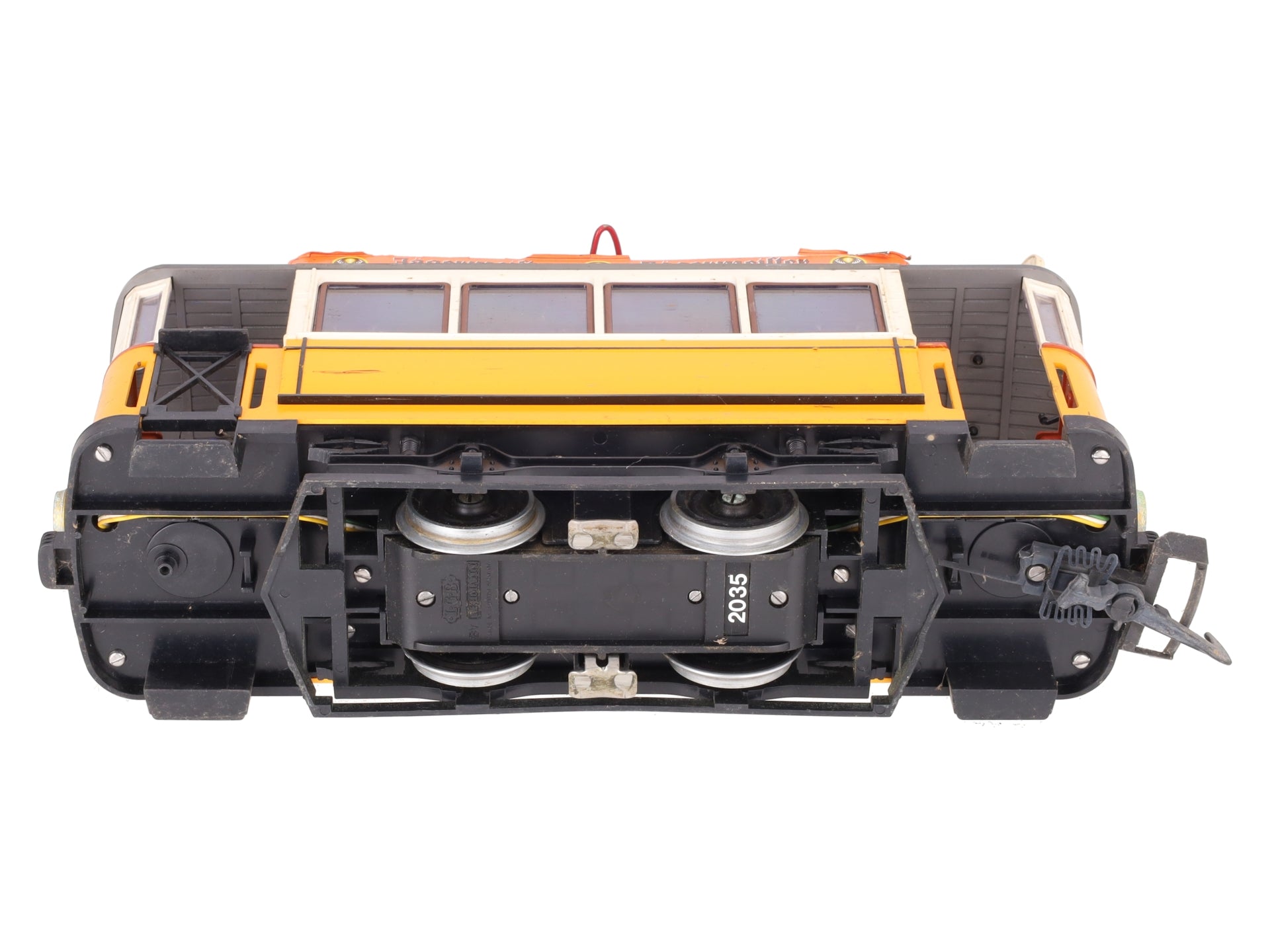 LGB 2035 G Scale Jagermeister Streetcar/Trolley VG