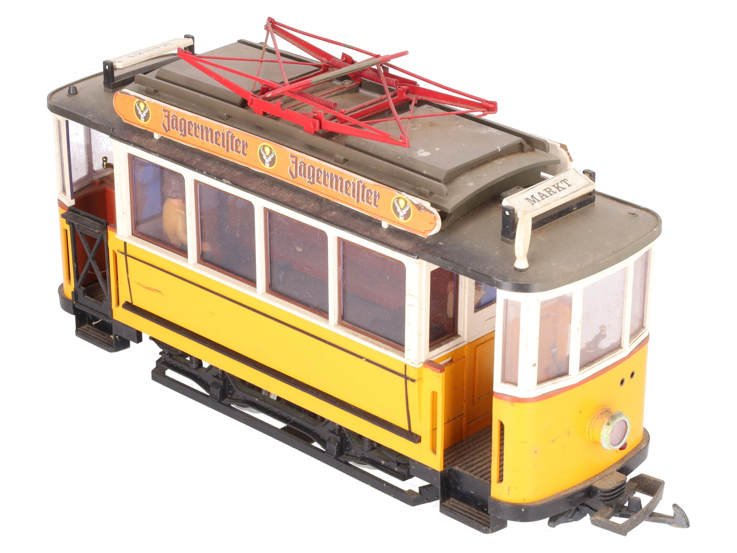 LGB 2035 G Scale Jagermeister Streetcar/Trolley VG