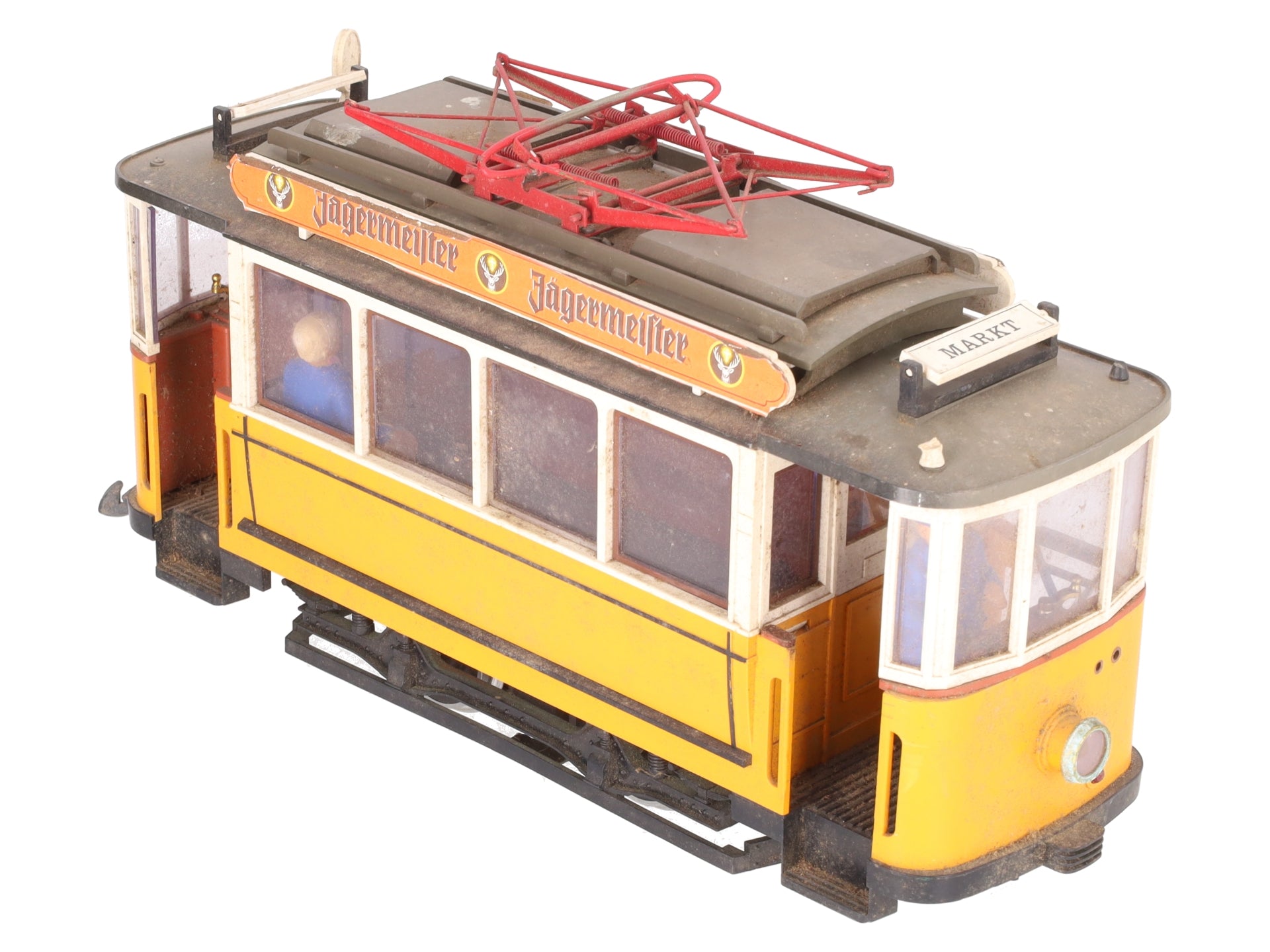 LGB 2035 G Scale Jagermeister Streetcar/Trolley VG