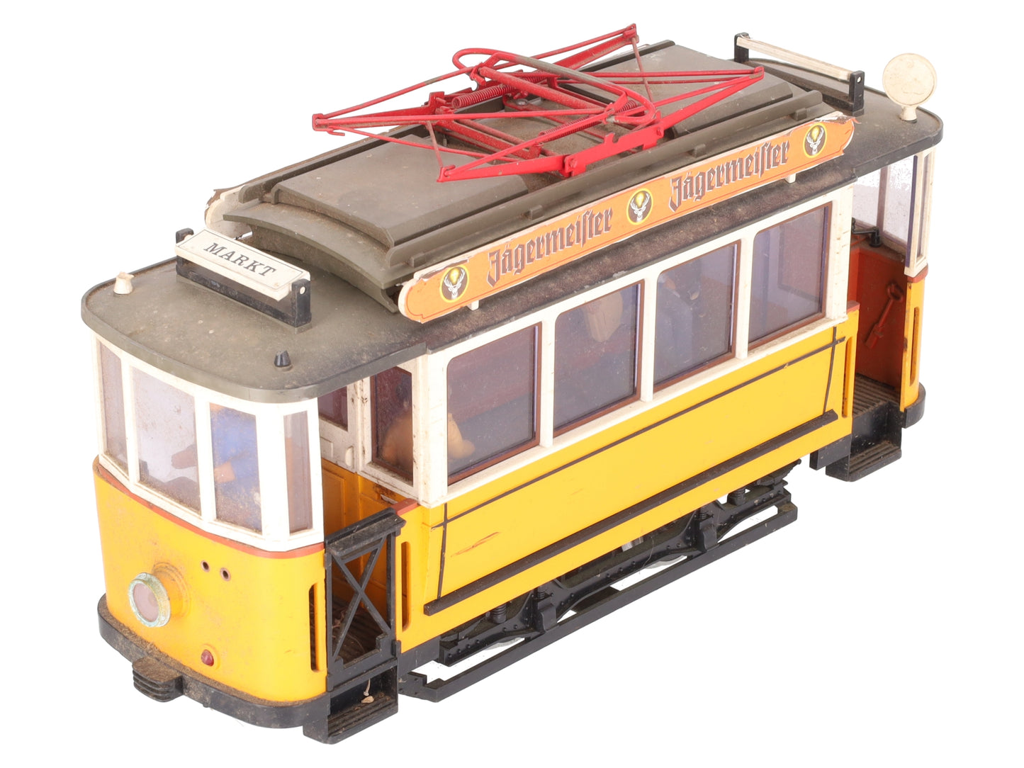 LGB 2035 G Scale Jagermeister Streetcar/Trolley VG