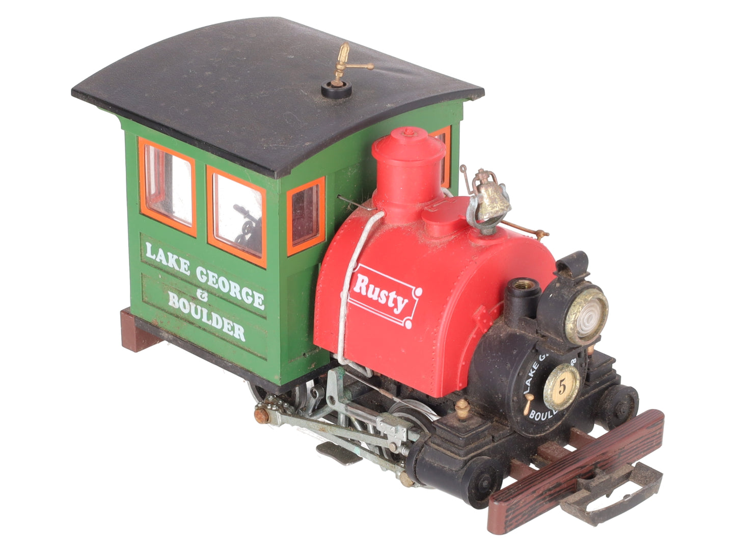 LGB 92277 G Scale Lake George & Boulder "Rusty" Steam Locomotive VG