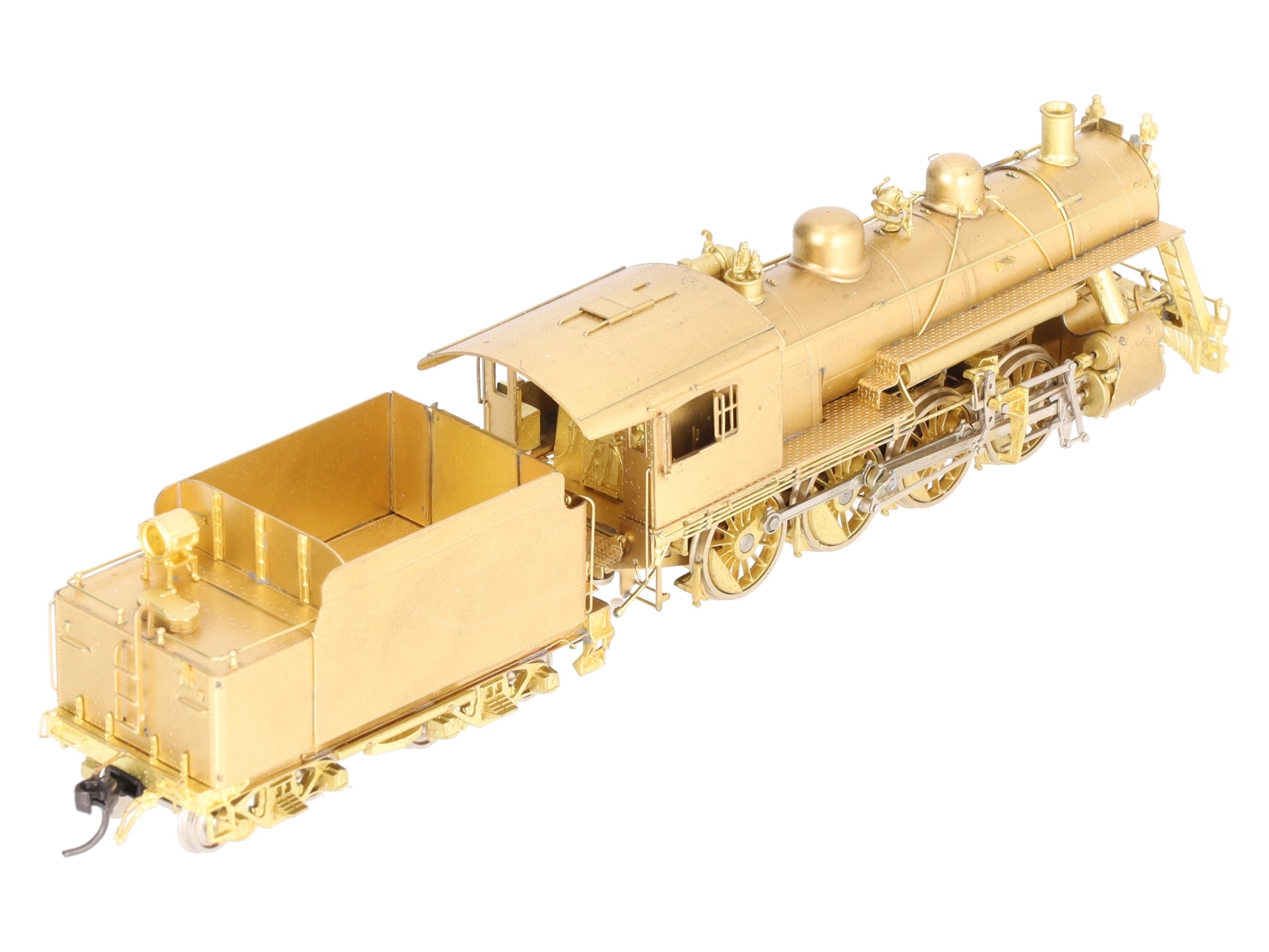 New England Rail Service HO Brass Class B&M K-7 2-8-0 Loco & Tender- Unpainted EX/Box