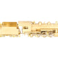 New England Rail Service HO Brass Class B&M K-7 2-8-0 Loco & Tender- Unpainted EX/Box