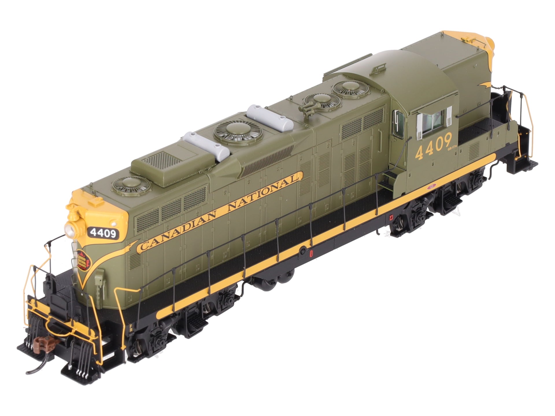 Athearn G62949 HO Canadian National GP9 Diesel Locomotive with DCC & Sound #4409 EX/Box