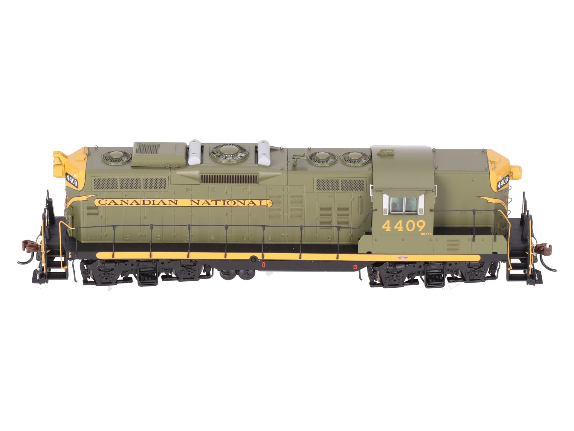 Athearn G62949 HO Canadian National GP9 Diesel Locomotive with DCC & Sound #4409 EX/Box