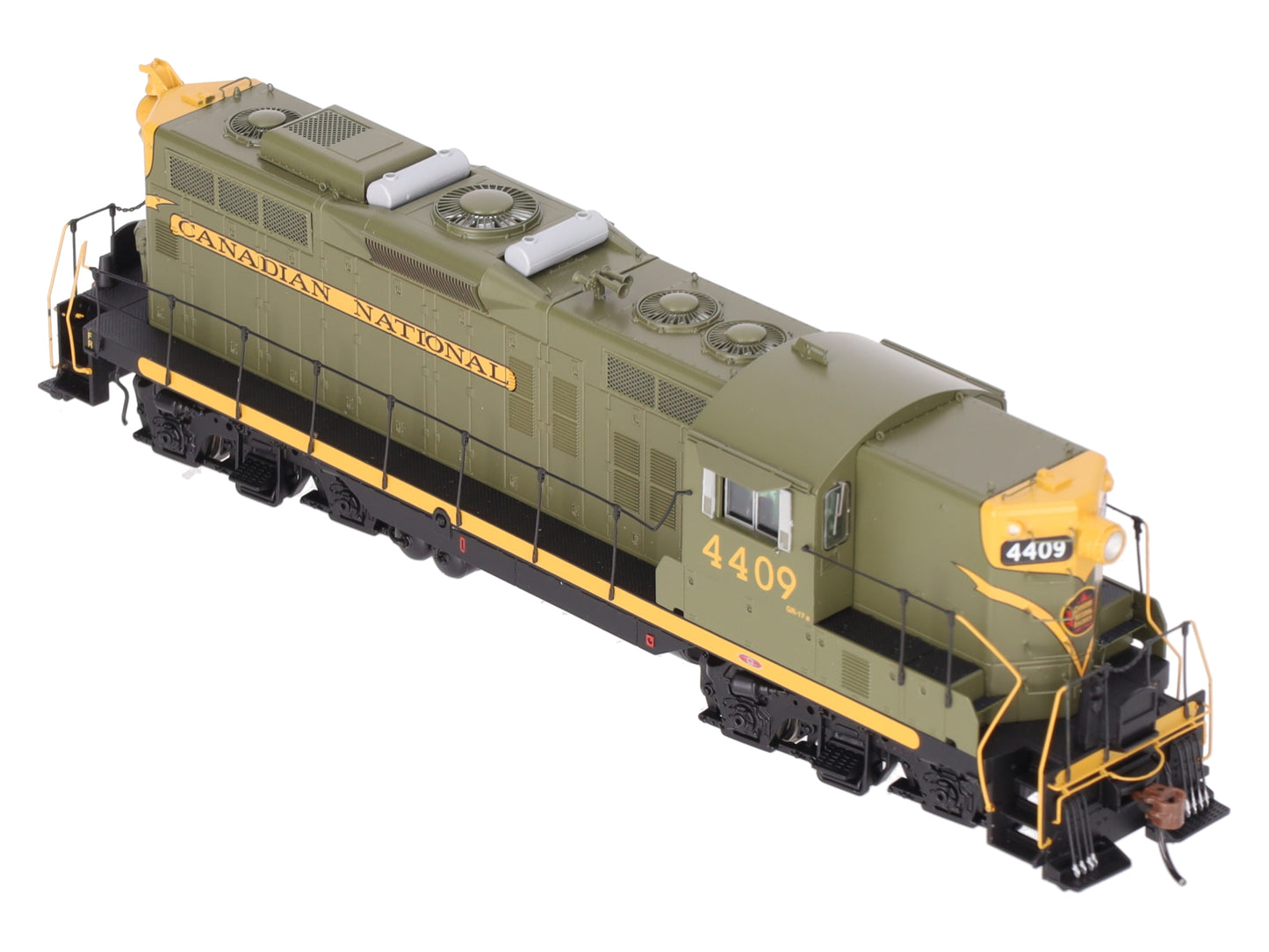 Athearn G62949 HO Canadian National GP9 Diesel Locomotive with DCC & Sound #4409 EX/Box