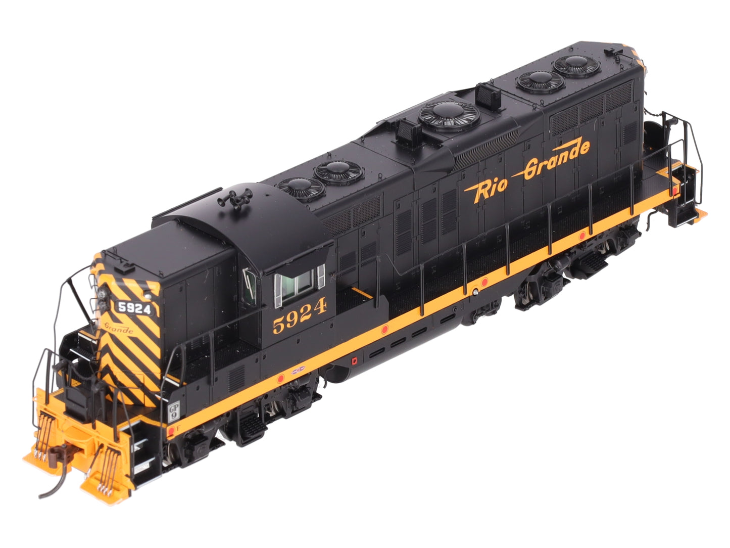 Athearn G62461 HO Scale Rio Grande GP9 Phase II Diesel Locomotive #5924 EX/Box