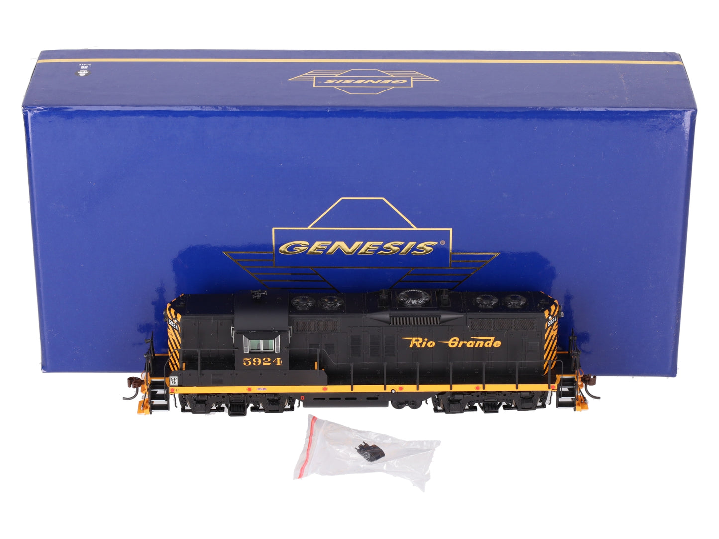 Athearn G62461 HO Scale Rio Grande GP9 Phase II Diesel Locomotive #5924 EX/Box
