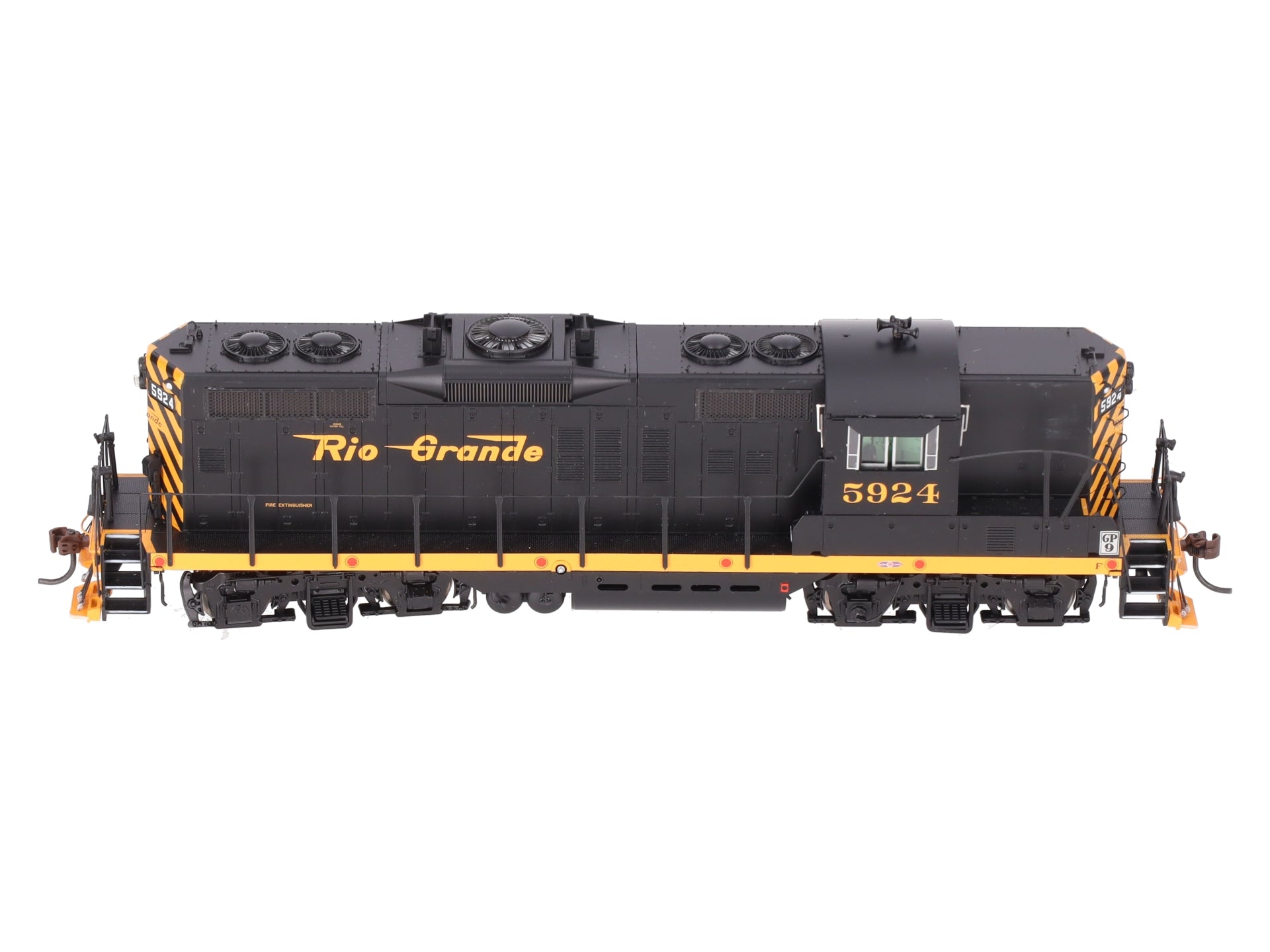 Athearn G62461 HO Scale Rio Grande GP9 Phase II Diesel Locomotive #5924 EX/Box