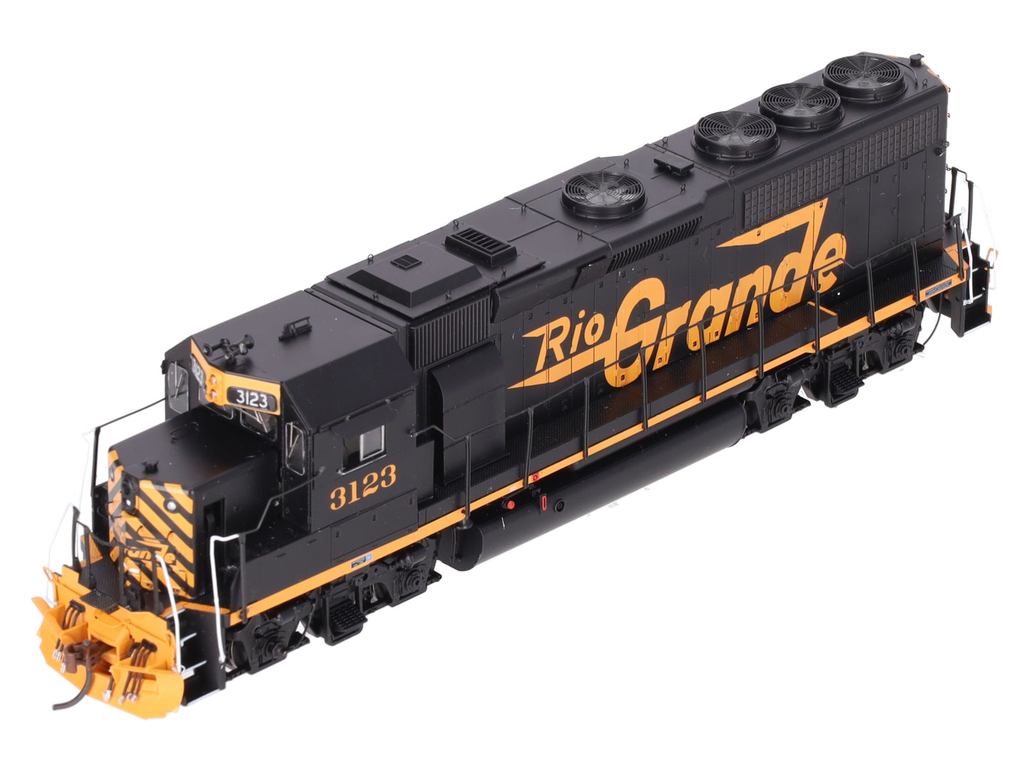 Athearn G40847 HO Rio Grande GP40-2 Diesel Locomotive w/DCC & Sound #3123 EX/Box