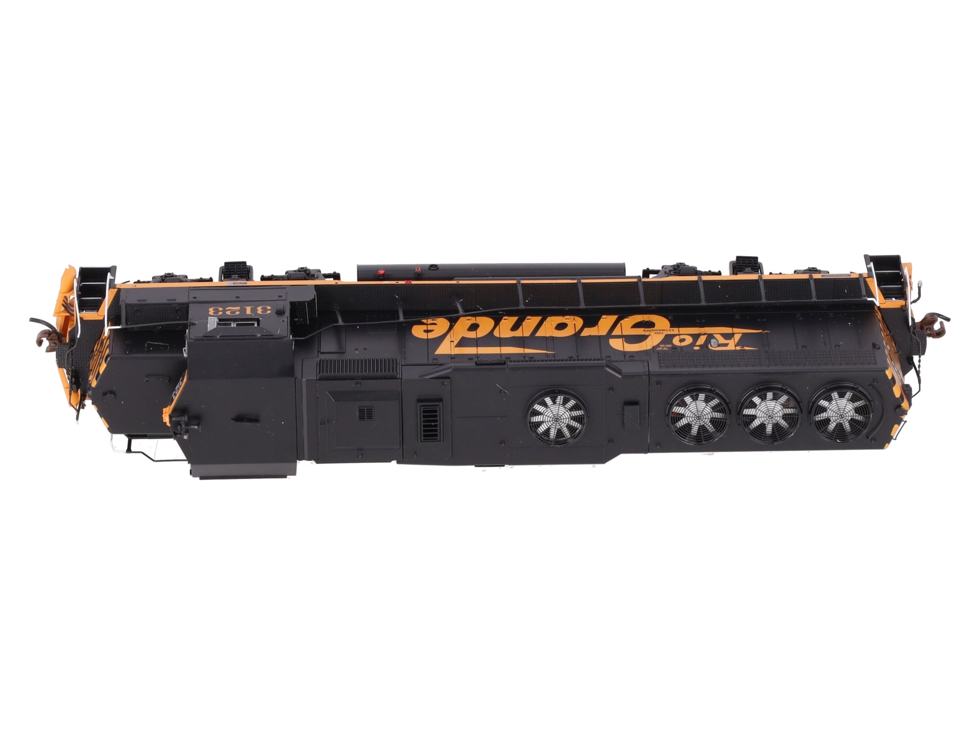Athearn G40847 HO Rio Grande GP40-2 Diesel Locomotive w/DCC & Sound #3123 EX/Box