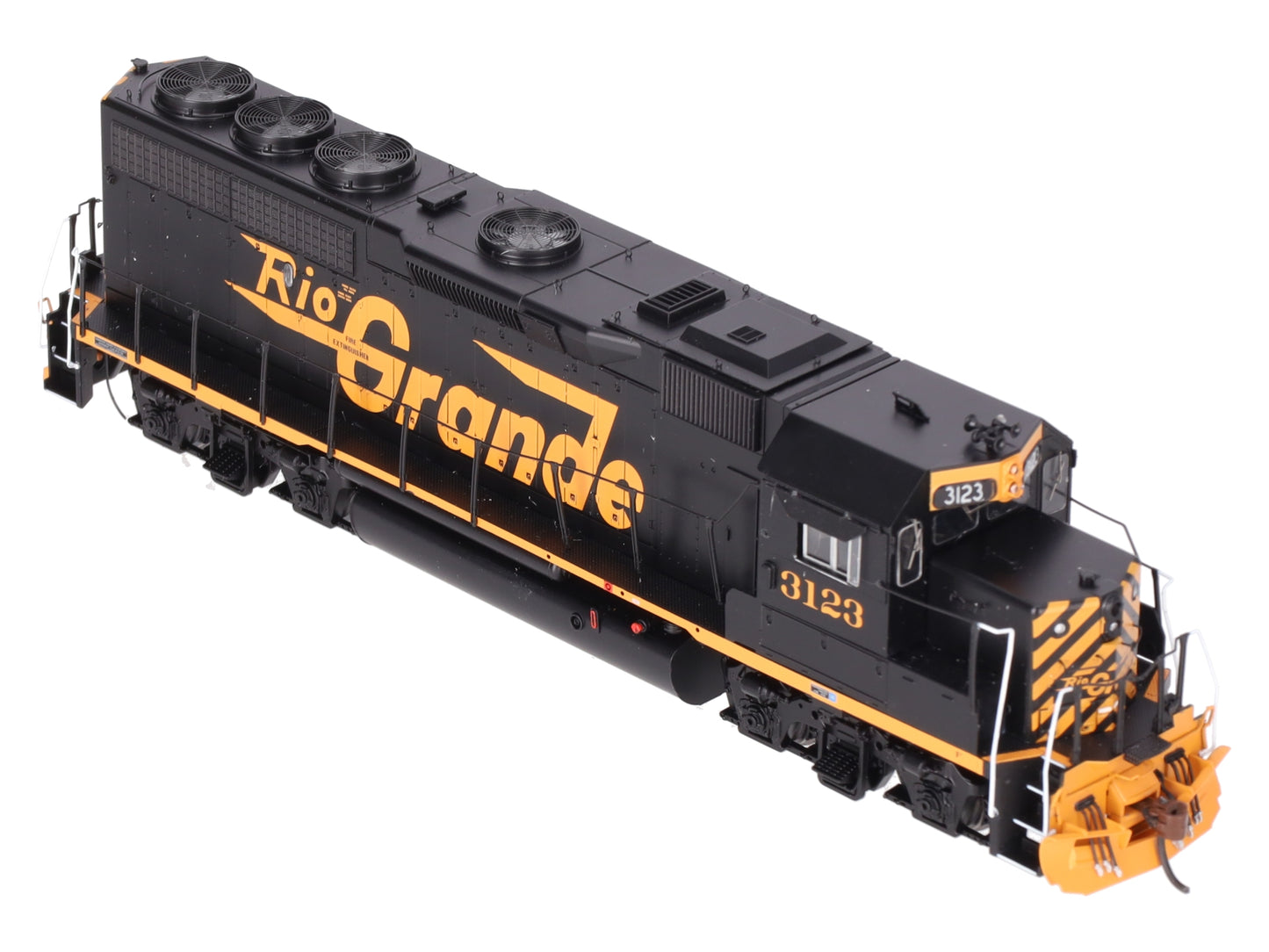 Athearn G40847 HO Rio Grande GP40-2 Diesel Locomotive w/DCC & Sound #3123 EX/Box