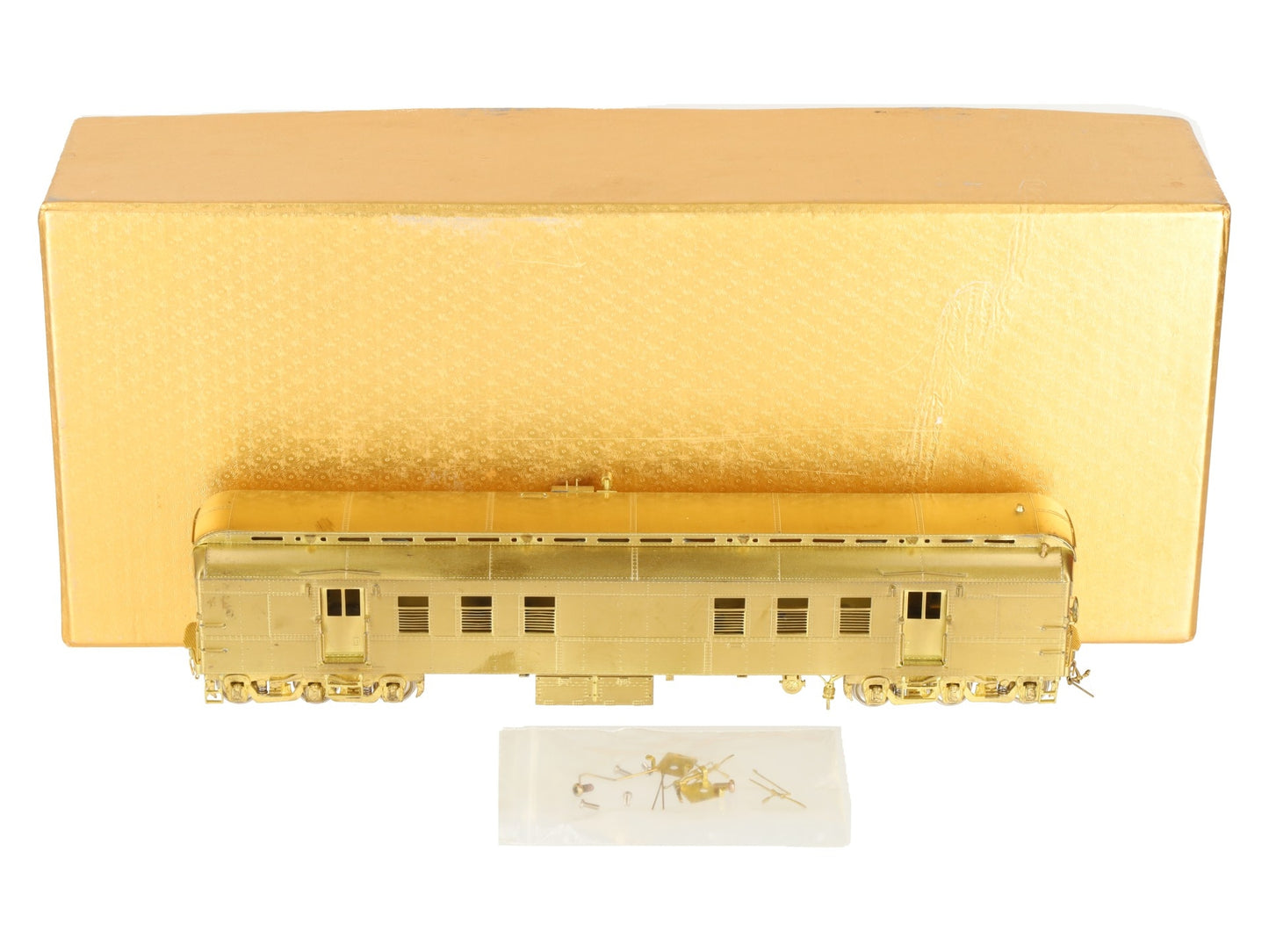 Oriental Limited 0010 HO BRASS Great Northern Heavyweight RPO Car - Unpainted EX/Box