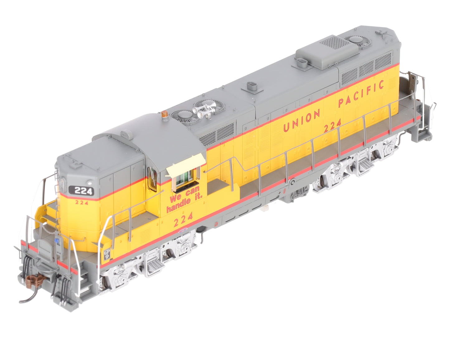 Athearn G64246 HO Union Pacific GP9 Diesel Locomotive with DCC & Sound #224 EX/Box