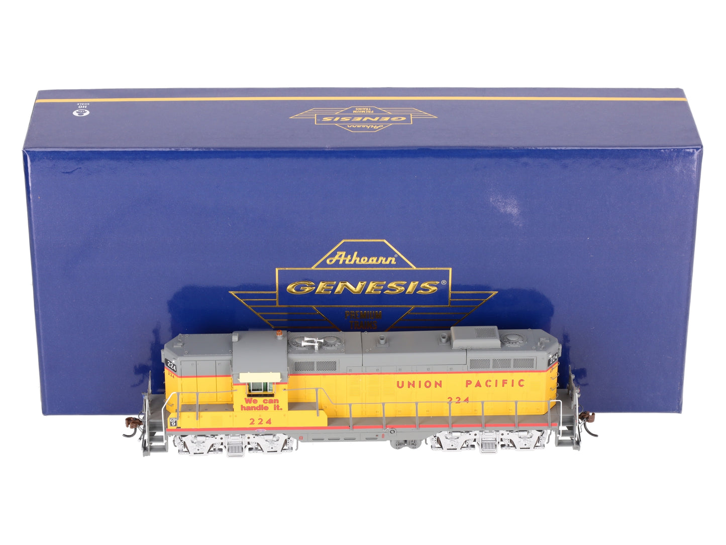 Athearn G64246 HO Union Pacific GP9 Diesel Locomotive with DCC & Sound #224 EX/Box