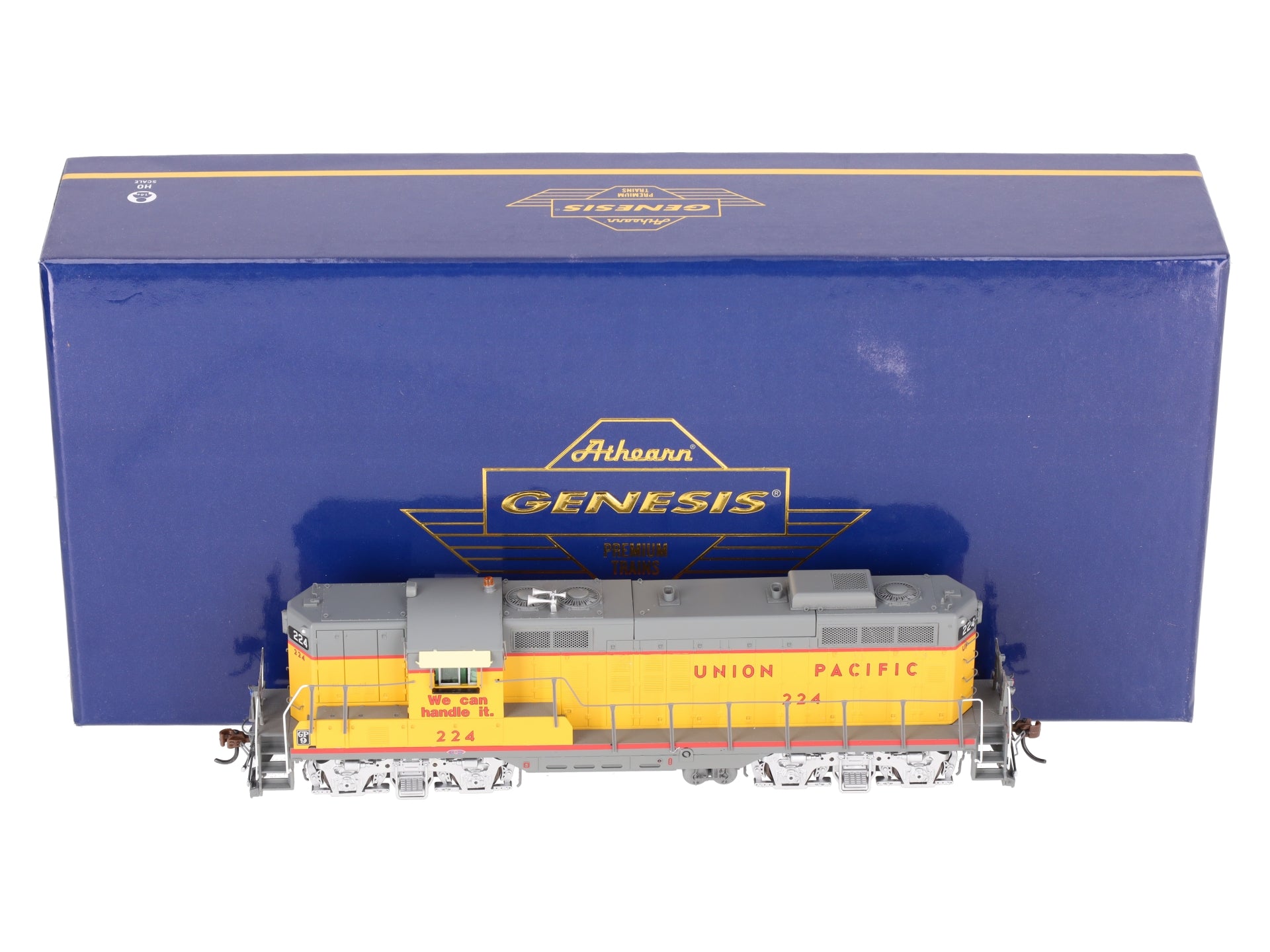 Athearn G64246 HO Union Pacific GP9 Diesel Locomotive with DCC & Sound #224 EX/Box