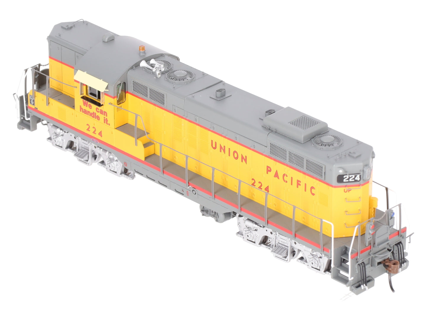 Athearn G64246 HO Union Pacific GP9 Diesel Locomotive with DCC & Sound #224 EX/Box