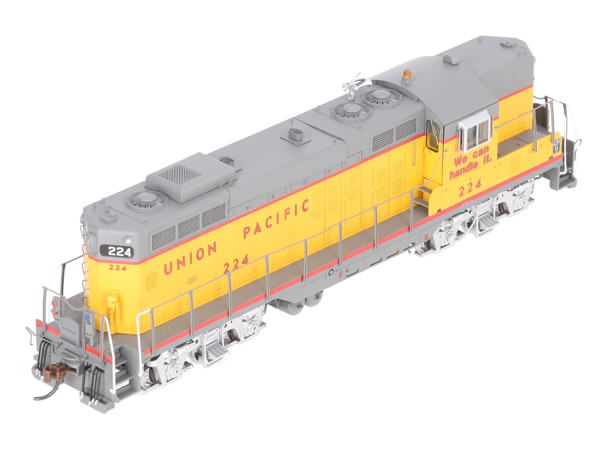 Athearn G64246 HO Union Pacific GP9 Diesel Locomotive with DCC & Sound #224 EX/Box