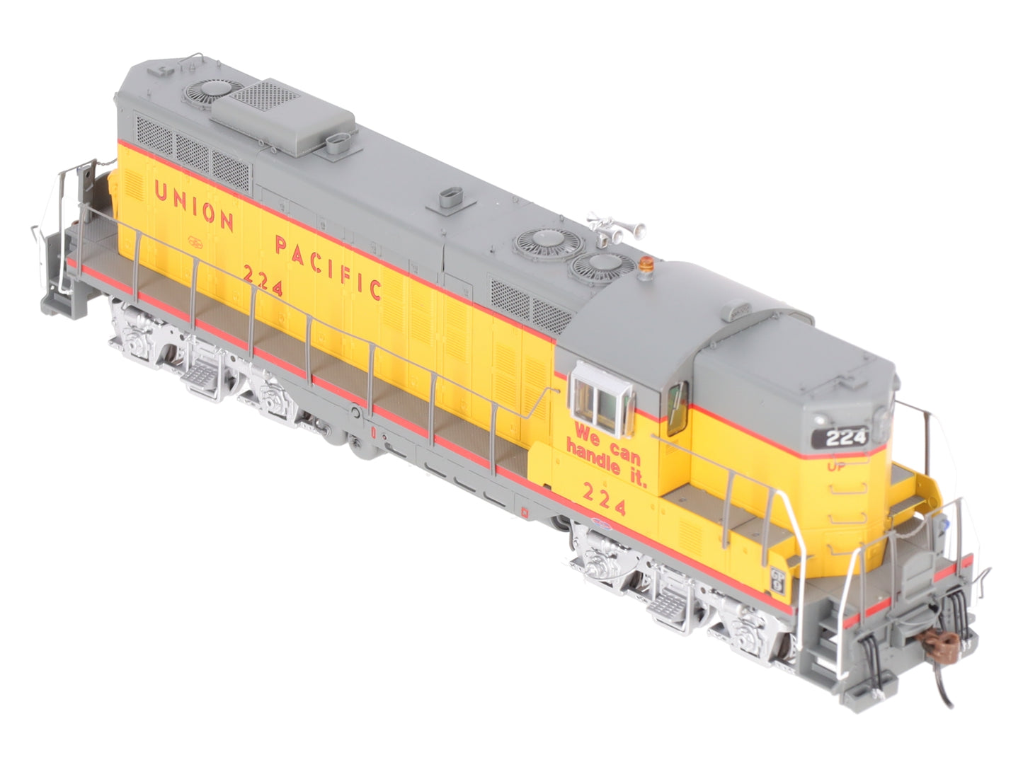 Athearn G64246 HO Union Pacific GP9 Diesel Locomotive with DCC & Sound #224 EX/Box