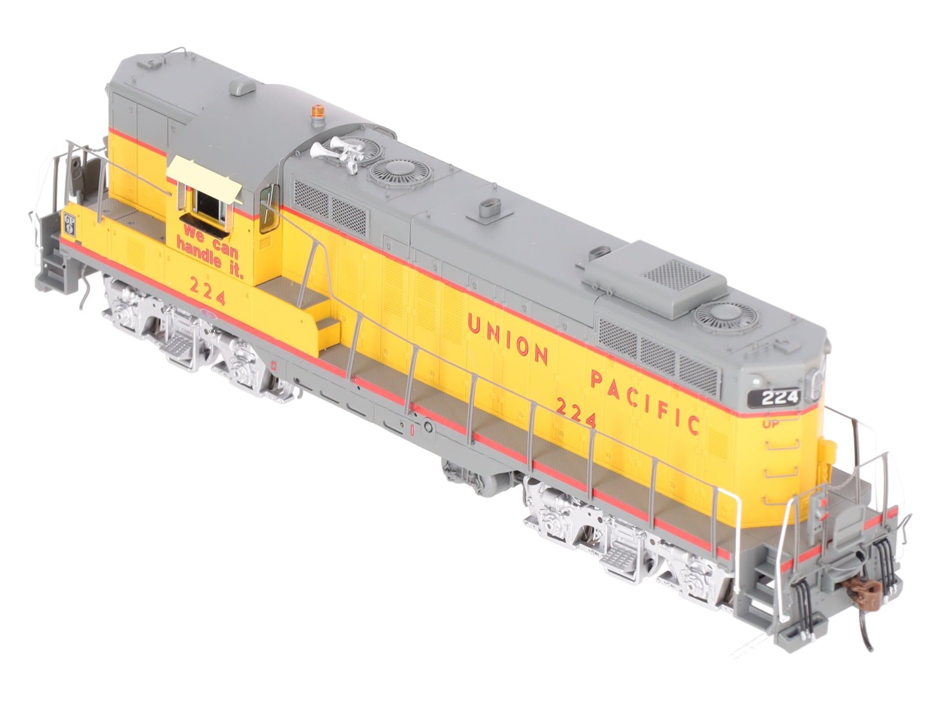 Athearn G64246 HO Union Pacific GP9 Diesel Locomotive with DCC & Sound #224 EX/Box