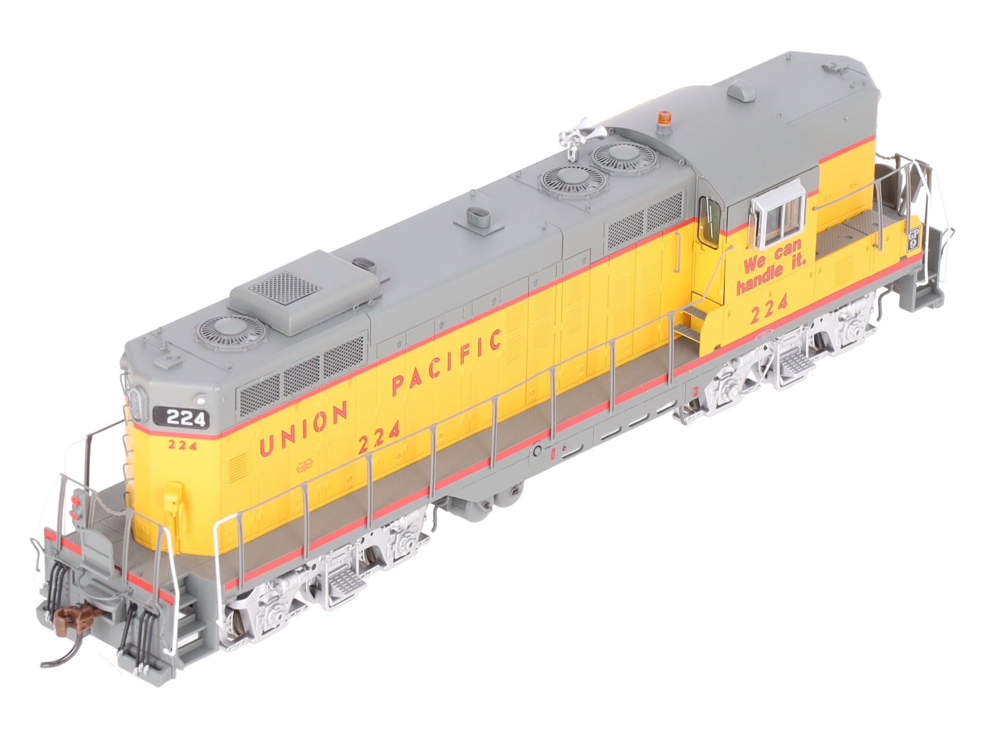 Athearn G64246 HO Union Pacific GP9 Diesel Locomotive with DCC & Sound #224 EX/Box