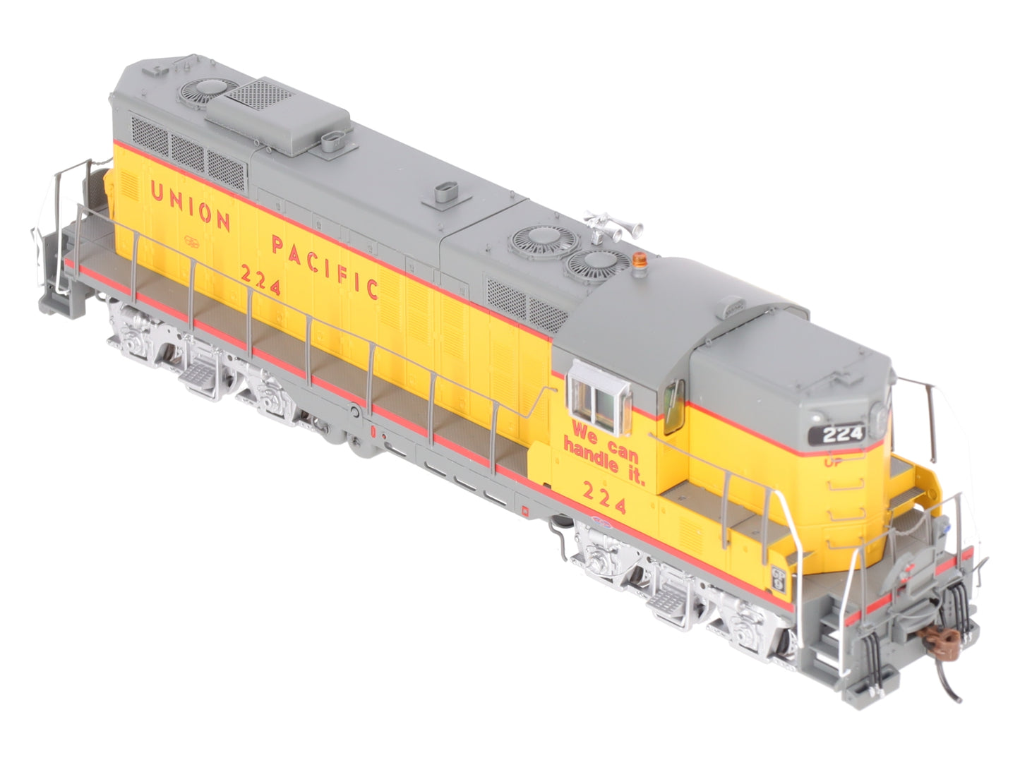 Athearn G64246 HO Union Pacific GP9 Diesel Locomotive with DCC & Sound #224 EX/Box