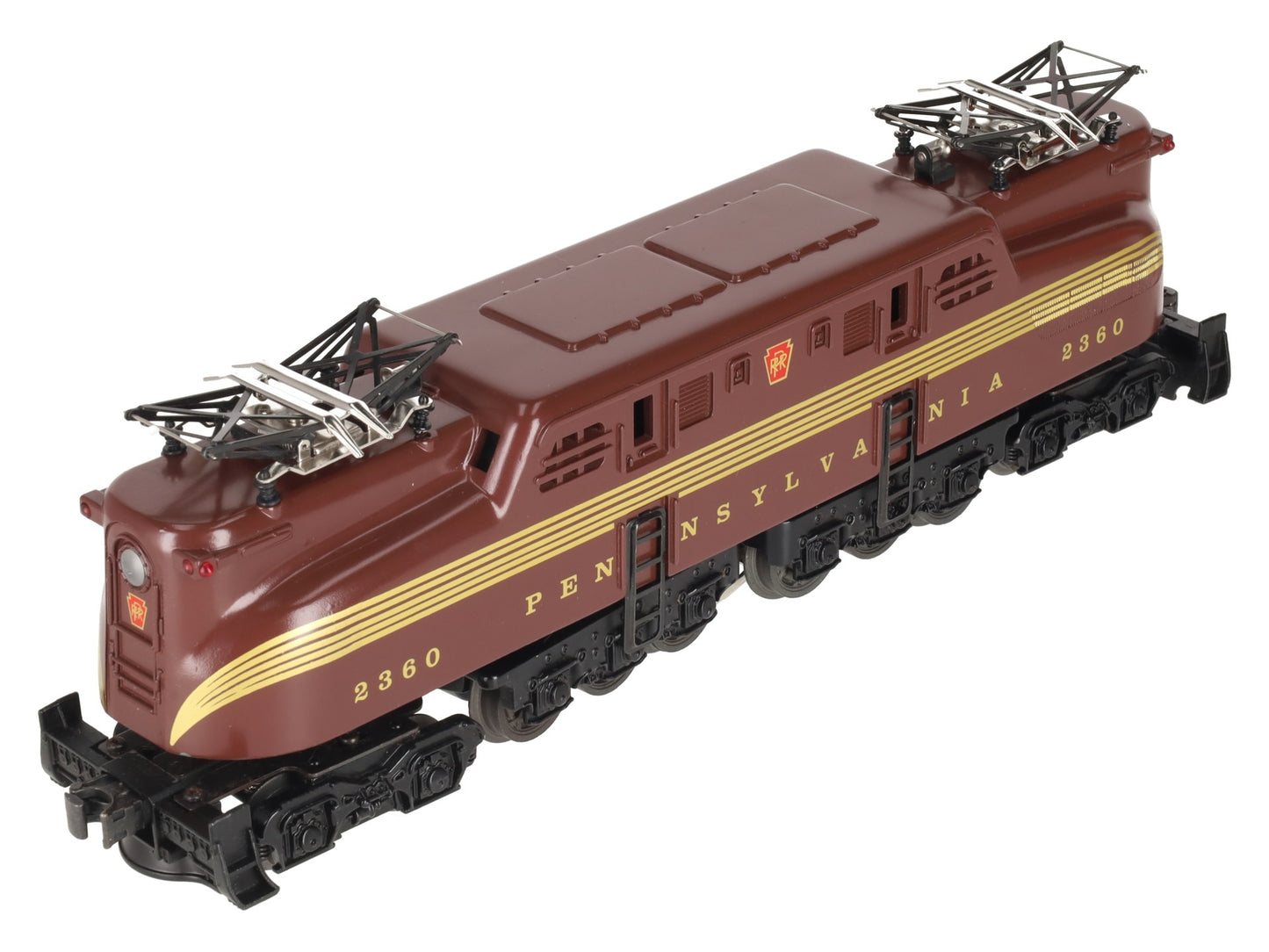 Williams GG-20 O Pennsylvania Tuscan Red 5-Stripe GG-1 Electric Locomotive #2360 EX/Box