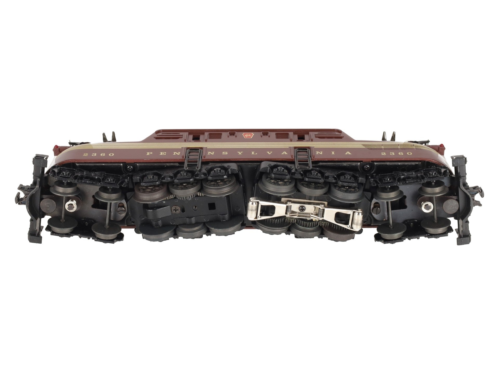Williams GG-20 O Pennsylvania Tuscan Red 5-Stripe GG-1 Electric Locomotive #2360 EX/Box